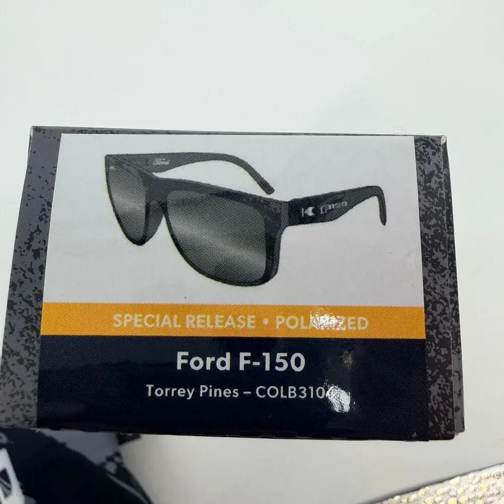 Knockaround Torrey Pines Frosted Splatter Ford F-150 Polarized Sunglasses 58-18